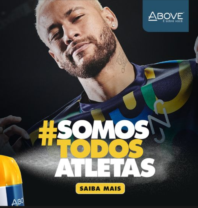 Campanha Above #SomosTodosAtletas com Neymar Jr.