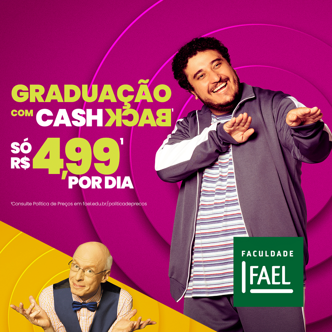 Campanha Graduação com Cashback da Faculdade FAEL